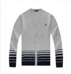 ralph lauren hommes chandail manche longue fashion pas cher gris noir